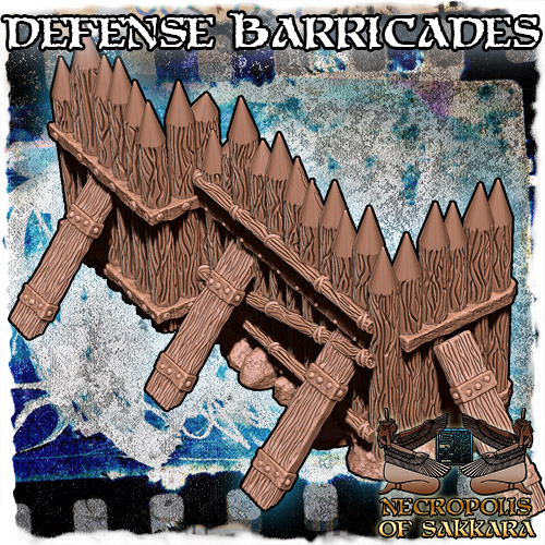 Wooden Defense Barricade